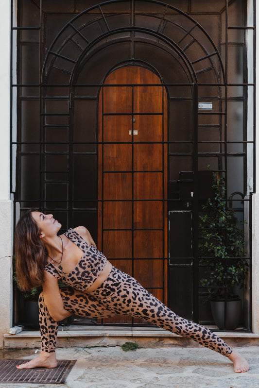 Leopard print leggings - Movement collection